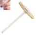 Premium T-Shaped Nail Drill Cleaning Brush - Brass Wire Head for Effective Manicure Tool | International Shipping - Buy Online on GoSupps.com