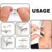 False Eyelash Applicator Magnetic False Eyelashes Clip Portable Lash Clip Applicator Helper Silicone Eyelash Wearing Clip Reusable Easily Apply Eyelashes Helper Tool for Women and Girls - Buy Online on GoSupps.com