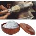 Premium Wooden Shaving Bowl | 3.7x1.7in Barber Tool for Men | Ideal Shaving Soap Bowl for a Perfect Shave - Buy Online on GoSupps.com