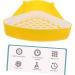 ORFOFE Box Pet Potty Urinal Rabbit Toilet Bedding for Rabbits Pet Pee Bedding for Guinea Pigs White Abs 24.5X18.5cm White - Buy Online on GoSupps.com