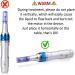 Buy Electrical Microneedling Pen for Skin Care | Dermapen & Dermaron Roller | Treat Wrinkles Acne Scars Stretch Marks Hair Loss | 0.25-2.5mm 12pin 36pin Nano Needles | International Shipping Available - Buy Online on GoSupps.com