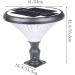 Courtyard Light IP65 Outdoor Pillar Lamp Solar LED Pillar Light Outdoor Post Light Fixture Deck Fence Pillar Lantern Garden Villa Landscape Lamp for Courtyard Outdoor Lighting Products (C White Light 41*4.28*15.5cm - Buy Online on GoSupps.com