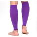 TOFLY Calf Compression Sleeve | 1 Pair Footless Compression Socks | 20-30mmHg | Leg Support, Shin Splint Pain Relief | Varicose Veins, Nursing, Travel | Plus Size S-5XL | Purple - Buy Online on GoSupps.com
