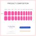 Pink Semi Cured Gel Nail Strips - 20Pcs French Manicure Stickers for Long Lasting Results - Buy Online on GoSupps.com
