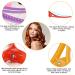 Figfyou 36 Seamless Colored Hair Clips - No Bend Hairdressing Accessories & Combi Clips for Perfect Hair Styling & Makeup - Buy Online on GoSupps.com