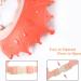 Baby Shower Cap Shield Visor Hat for Kids | Ear and Eye Protection | Adjustable Bath Visor | Cute Crown Shape - Pink - Buy Online on GoSupps.com