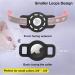 WHALEZON Airtag Cat/Dog Collar Holder - Anti-Lost Pet Tracker Case - Mint Green/Pink - Compatible with Apple Air Tag - Fits Puppy Collars 3/8 and 5/8 - Buy Online on GoSupps.com