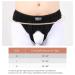 Tenbon Hernia Belt - Groin Hernia Support for Men and Women - Adjustable Waist Strap with 2 Removable Compression Pads - Black - M - Buy Online on GoSupps.com