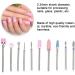 ANKROYU 10 Piece Nail Drill Bit Set Nail Drill Bit File Bit Grinder Bit Set Electric Manicure Pedicure Nail Tools for Acrylic Gel Nails Manicure Pedicure Nails(White) - Buy Online on GoSupps.com