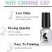 Metallic Mirror Nail Polish - Quick Drying Silver Plating Gel Polish for Chrome Nails (11-Grass) - Buy Online on GoSupps.com