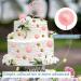 46 Pcs Happy Birthday Cake Topper Decorations Pink and Gold Ball Cake Decorations Mini Foam Balls Cupcake Toppers for Women DIY Baby Shower Birthday Wedding Anniversary Party Decor Pink Glod White - Buy Online on GoSupps.com