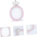 Healeved 1pc Nail Display Board Pearl Nail Polish Nail Manicure Photo Display Board Vintage Decor Nail Tools Manicure Frame Photo Stand for Pictures Lash Tools Bracket Pink Abs Household 11.2x7.5cm Pink - Buy Online on GoSupps.com