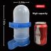 2Pcs Automatic Pigeon Feeder & Waterer Set - Bird Cage Accessories for Parakeet, Chicken, Cockatiel, Quail - Buy Online on GoSupps.com