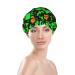 Green Ghost Horror Halloween Pumpkin Printed Shower Cap - Waterproof Bath Cap for Women - Fits All Head Sizes and Hair Textures - Buy Online on GoSupps.com