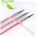 minkissy Nail Styling Dot Pen Nail Art Liner Nail for Nail Art Manicure Liner Colored Drawing Tool for Manicure Pen Non-slip Nail Design Nylon Brush Pen - Buy Online on GoSupps.com