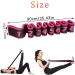 Buy 2 Yoga Bands - Elastic Fitness Stretch Belt with 8 Loops in Yellow & Pink | International Shipping Available - Buy Online on GoSupps.com