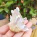 Natural Crystal 70grams Natural White Angel Crystal Cluster Electroplating Titanium Coating Quartz Cluster Power Crystal - Buy Online on GoSupps.com