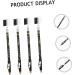 Healeved 4pcs Two-in-one Eyebrow Pencil Lady Tools Eyebrow Makeup Pencils Eyebrow Makeup Tools Brown Wooden - Buy Online on GoSupps.com
