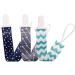 Teksome Schnullerleine | Fabric Pacifier Clips for Babies Toddlers & Kids | Soft Bite Ring | Secure Toy Clips - Buy Online on GoSupps.com