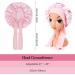 Arqumi Silk Satin Kids Bonnet 2Pcs Set - Soft Adjustable Night Cap for Children - Rose&Pink - Buy Online on GoSupps.com