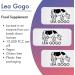 Lea Gogo Lactase Enzyme Tablets 40ct - High Strength 12,500 FCC - Dairy Digestion Support - Vegan & Gluten-Free - Buy Online on GoSupps.com
