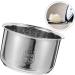 Zerodeko 3pcs Rice Cooker Liner Revere Ware Pots and Pans Power Cooker Parts Interior Rice Maker Cooker Replacement Supply Rice Cooking Pan Stockpot Electric Pressure Cooker Stainless Steel 18.5X18.5X10.8CMx3pcs Silverx3pcs - Buy Online on GoSupps.com