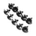 60Pcs Black Plastic Safety Eyes with Washers  Craft Eyes  for Crochet  Puppet  Plush  Stuffed Animals Making  20mm 20mm 60pcs