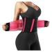 Back Support Back Brace Lumbar Support Lower Back Support Brace Breathable Lumbar Decompression Belt Waist Back Posture Back Support Belt(Pink 3X-Large) XXX-Large Pink
