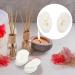 POPETPOP Soft Silicone Ear Model Display Props Teaching Tools - Size L White, 1 Pair Medium Earrings - Buy Online on GoSupps.com