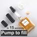 LOTUS 5ml Black Perfume Atomizer Bottle for Men and Women - Refillable Travel Cologne Sprayer - Buy Online on GoSupps.com