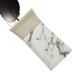 Facynde sunglasses pocket - water -repellent glasses case with marble structure |PU leather squeeze top case bag glasses case sunglasses case soft bag for men and women white