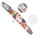 TSBB 5pcs Christmas Nail Files - Floral Pattern Manicure Buffers | International Shipping - Buy Online on GoSupps.com