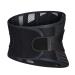 Back support adjustable lower lumbar belt pain relief in sciatica back pain herniated disc hernia spinal stenosis prevention of spine injuries black (CO XL black