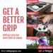 CATTONGUE GRIPS Non-Abrasive Grip Tape Heavy Duty Waterproof Anti Slip Tape for Indoor & Outdoor Use - Thousands of Grippy Uses: Home Goods Hardware Accessible Home and More! (Combo 2pk) 2 Pack Black & Clear Bundle - Buy Online on GoSupps.com