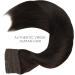 WENNALIFE Secret Hair Extensions Real Hair 35 cm 14 Inches 105 g Dark Brown Flip in Extensions Real Hair Extensions Real Hair Extensions with Wire Remy Invisible Hair Extensions - Buy Online on GoSupps.com