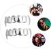 Abaodam Teeth 2pcs Werewolf Halloween Decor Party Props Accessories Men and Women European and American Teeth Grills - Buy Online on GoSupps.com