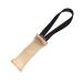 DINGO GEAR Bite Tug with 1 Handle Reinforced for Dog Training and Fun 16 x 4 cm Jute 1 holder 16x4 cm