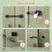 SAFELON 4 Pcs Child Proof Cabinet Locks Baby Safety Drawer Strap Locks Baby Security Multi-Function Lock for Drawers Fridges Toilets Cupboards Cabinets (Clear-Black) - Buy Online on GoSupps.com