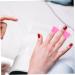 Lot de 20 Couvre-ongles Rose Petite Taille pour Dissolvant de Vernis Ongles Protection Douce et Pratique pour Manucure et Retrait Ongles Accessoires pour Usage Professionnel - Buy Online on GoSupps.com