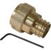 CO2 Tank Paintball Canister Refill Adapter - Polished Brass | Sellution - Buy Online on GoSupps.com