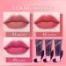 Peel Off Tinted Lip Gloss Matte Peel Off Lip Tint 3 Colors Waterproof Lip Stain Long Lasting Lip Gloss Liquid Lipstick Non-Stick Tinted Lip Stain - Buy Online on GoSupps.com