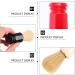 Frcolor 3-Piece Bart Razor Brush Set - Manual Hair Razor with Stand for Men | Black Red White - Ultimate Grooming Tool for Barbers and Home Use - Buy Online on GoSupps.com