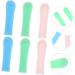 Yardenfun 15pcs Visual Ear Wax Removal Sleeves Reusable Ear Cleaner Covers Blue Green Pink for Soft for - Buy Online on GoSupps.com