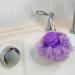 Grand Fusion Exfoliating Loofahs for Men and Women - Pack of 3 Purple Body Scrubbers with Liquid Soap Dispensing Feature - Compatible with Your Favorite Body Wash - Convenient Hanging Loop - Buy Online on GoSupps.com