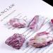 Home Natural Pink Tourmaline Crystal Cluster Irregular Rough Gemstone Specimen Rock Crystal Cluster (Size : 30-50g) - Buy Online on GoSupps.com