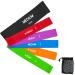 Vive Loop Bands (6 Pack) - Multi Resistance Straight Elastic Set - Stretch Kit for Men Women Toning Hip Butt Arm Leg Booty Physical Therapy Yoga Pilates Strength Training - Gym Home Workout