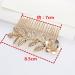 Samlbale 4 pcs Gold Leaf Decorative Hair Combs - Wedding & Bridesmaid Hair Accessories - Buy Online on GoSupps.com
