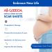 GOOODA Silicone Scar Sheets Strips Tape 4x7.5 - 5 Sheets | Scar Removal & Reduction for Surgical Treatment, Keloids, Burns, Tummy Tuck, Acne, C-Section, Stretch Marks | Silicone Cream - Buy Online on GoSupps.com