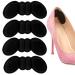 6 Pairs Heel Pads for Shoes Anti-Slip Heel Grips Liner Cushions Inserts for Loose Shoes Heel Pads Comfort Heel Grips for Womens Shoes Prevent Heel Pain Blisters (Black)