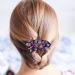 4 Pcs Rhinestone Double Flower Hair Clips - Crystal Hair Claw Accessories for Women - Buy Online on GoSupps.com